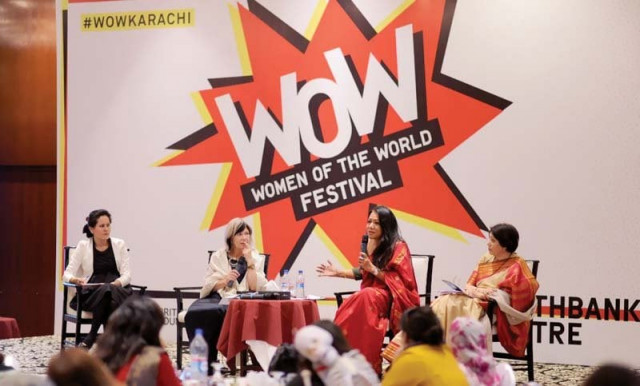 apart from female entrepreneurs social workers athletes and journalists from karachi wow think in hosted guests from other countries in south asia such as nepal afghanistan and bangladesh photo press release
