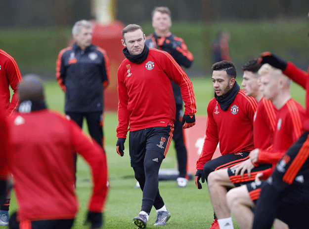 wayne rooney during training photo reuters