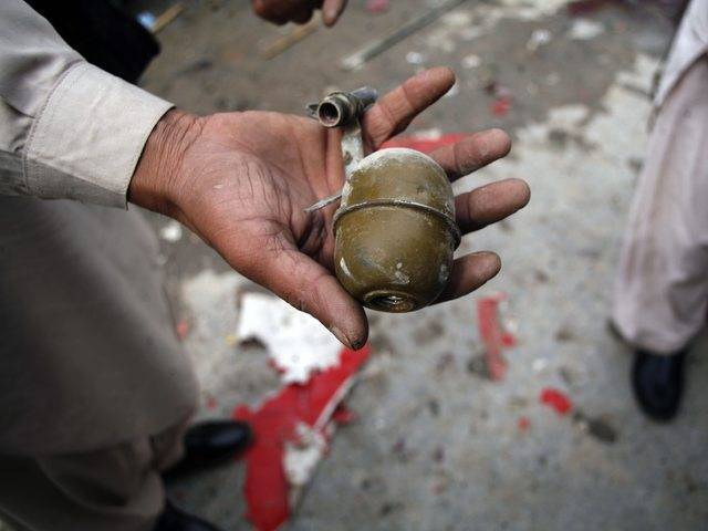 a file photo of a grenade photo reuters