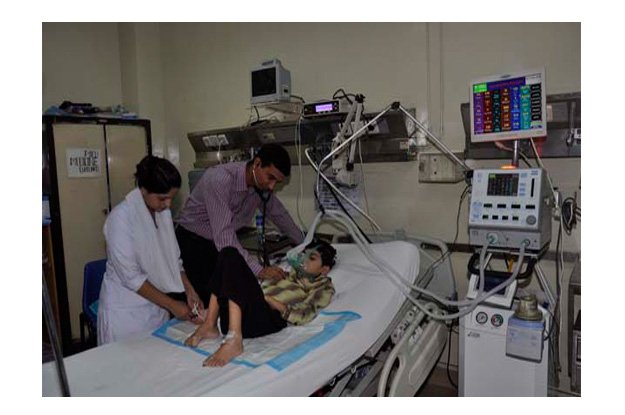 the number of patients admitted at the hospital at any given day is almost double the capacity photo chich edu pk