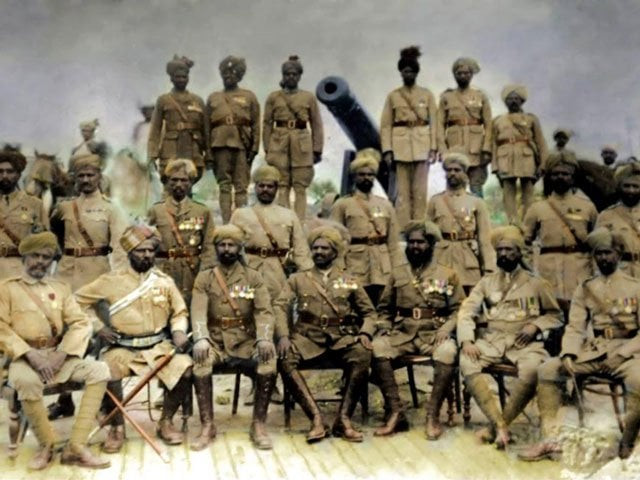 a photo of soldiers from pre partition india fought alongside british troops in the first world war photo courtesy the independent a photo of soldiers from pre partition india fought alongside british troops in the first world war photo courtesy the independent