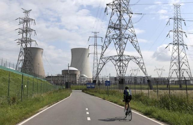 a man cycles towards doel 039 s nuclear plant northern belgium august 20 2014 photo reuters