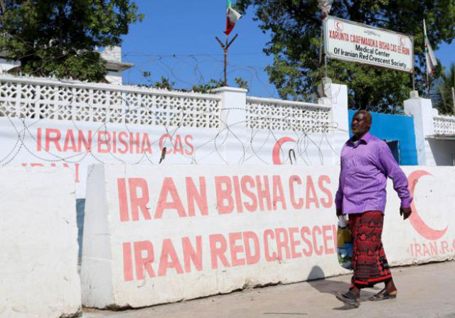 a somali man walks in front of the iranian red crescent premises after the government ordered all iran related operations to leave within 72 hours in mogadishu january 12 2016 photo reuters a somali man walks in front of the iranian red crescent premises after the government ordered all iran related operations to leave within 72 hours in mogadishu january 12 2016 photo reuters