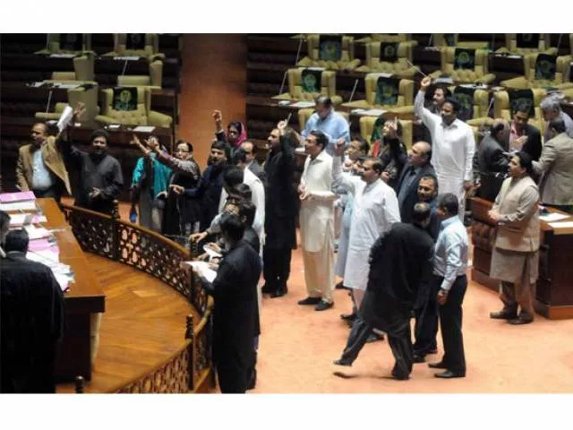 all opposition parties except the pakistan muslim league nawaz joined the protest against the bill photo nni all opposition parties except the pakistan muslim league nawaz joined the protest against the bill photo nni