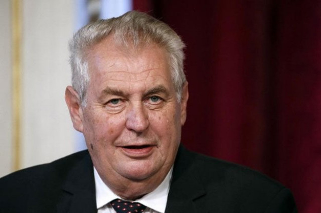czech president milos zeman pictured on september 9 2014 has repeatedly spoken out against the surge of migrant and refugee arrivals in europe photo afp czech president milos zeman pictured on september 9 2014 has repeatedly spoken out against the surge of migrant and refugee arrivals in europe photo afp