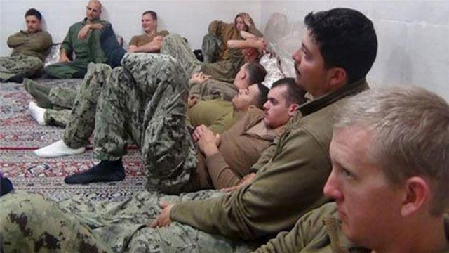 us sailors are seen in an undisclosed location in iran in this handout picture released on farsnews website photo reuters us sailors are seen in an undisclosed location in iran in this handout picture released on farsnews website photo reuters