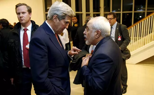 us secretary john kerry talks with iranian foreign minister javad zarif after the international atomic energy agency verified that iran has met all conditions under the nuclear deal in vienna january 16 2016 photo reuters us secretary john kerry talks with iranian foreign minister javad zarif after the international atomic energy agency verified that iran has met all conditions under the nuclear deal in vienna january 16 2016 photo reuters