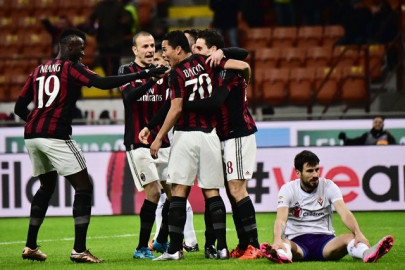 bacca boateng strike as milan stun fiorentina