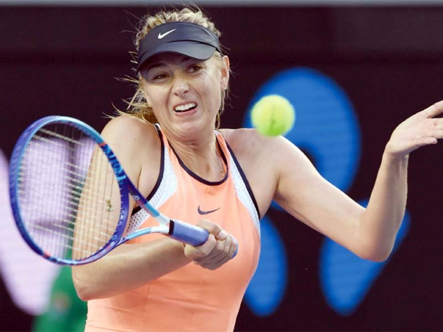 the trouble free performance was a boost for sharapova whose latter half of 2015 was wrecked by injuries photo afp the trouble free performance was a boost for sharapova whose latter half of 2015 was wrecked by injuries photo afp