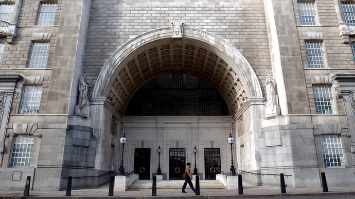 the mi5 headquarters in central london photo reuters