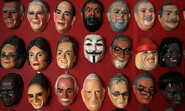 a mask of a federal police agent could become a popular hit at brazil 039 s carnival photo businessinsider