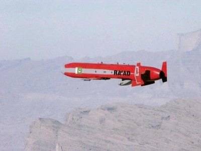 indigenously developed pakistan tests cruise missile ra ad