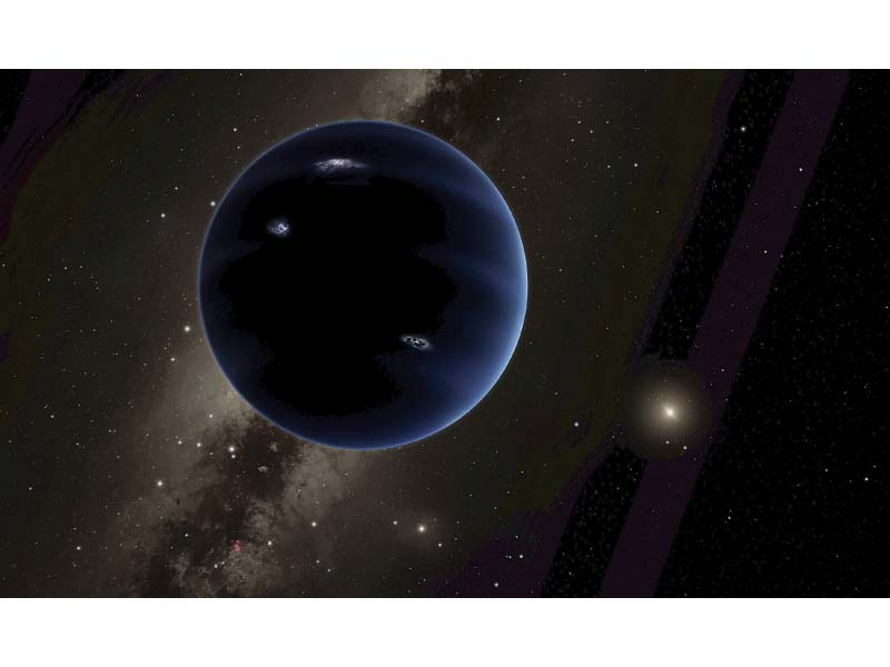an artist s rendering shows planet nine in a handout photo provided by caltech on wednesday photo reuters