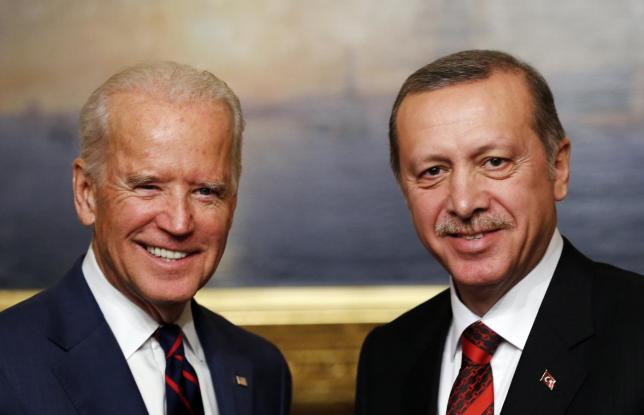 u s vice president joe biden l meets with turkey 039 s president tayyip erdogan at beylerbeyi palace in istanbul november 22 2014 photo reuters