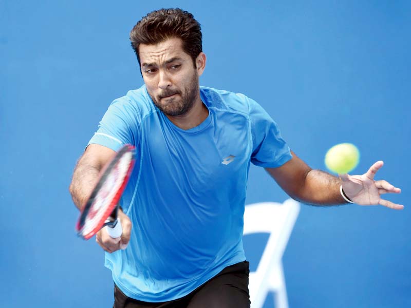 aisam crashes out of australian open