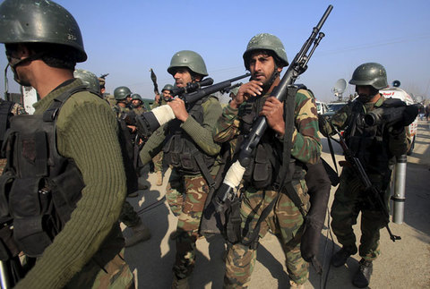 army personnel walk outside the bacha khan university in charsadda on january 20 2016 photo reuters