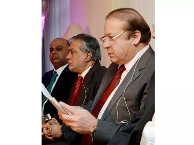 prime minister nawaz sharif addressing the participants of world economic forum s annual meeting in davos switzerland on january 22 2016 photo inp prime minister nawaz sharif addressing the participants of world economic forum s annual meeting in davos switzerland on january 22 2016 photo inp