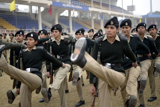 indian border security force bsf female commandos take part in a rehearsal ahead of india 039 s republic day in jalandhar on january 22 2016 photo afp indian border security force bsf female commandos take part in a rehearsal ahead of india 039 s republic day in jalandhar on january 22 2016 photo afp