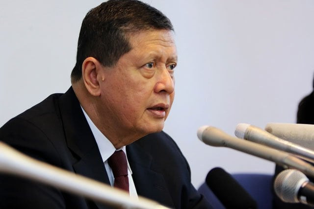 marzuki darusman the united nation 039 s special rapporteur on the situation of human rights in north korea speaks before press in tokyo on january 22 2016 photo afp marzuki darusman the united nation 039 s special rapporteur on the situation of human rights in north korea speaks before press in tokyo on january 22 2016 photo afp