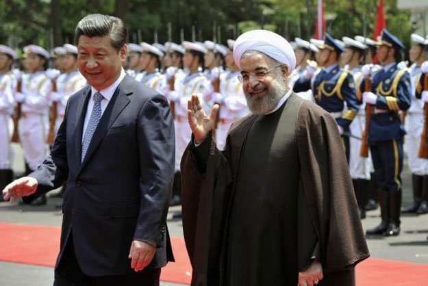 iranian president hassan rouhani r and chinese president xi jinping photo reuters