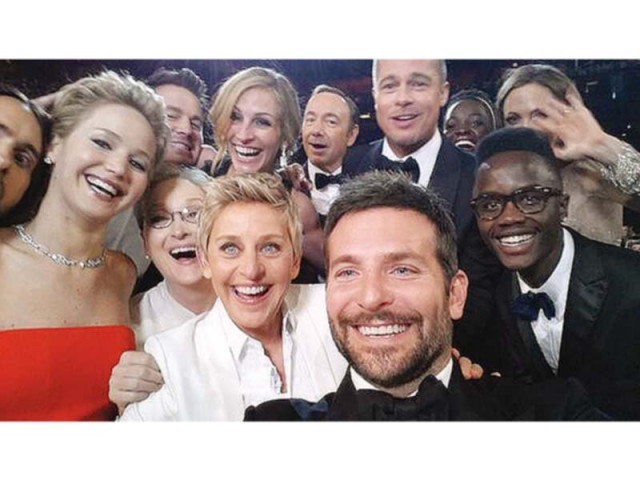 ellen degeneres famous oscar selfie was the most retweeted entertainment tweet of 2014 photo file ellen degeneres famous oscar selfie was the most retweeted entertainment tweet of 2014 photo file