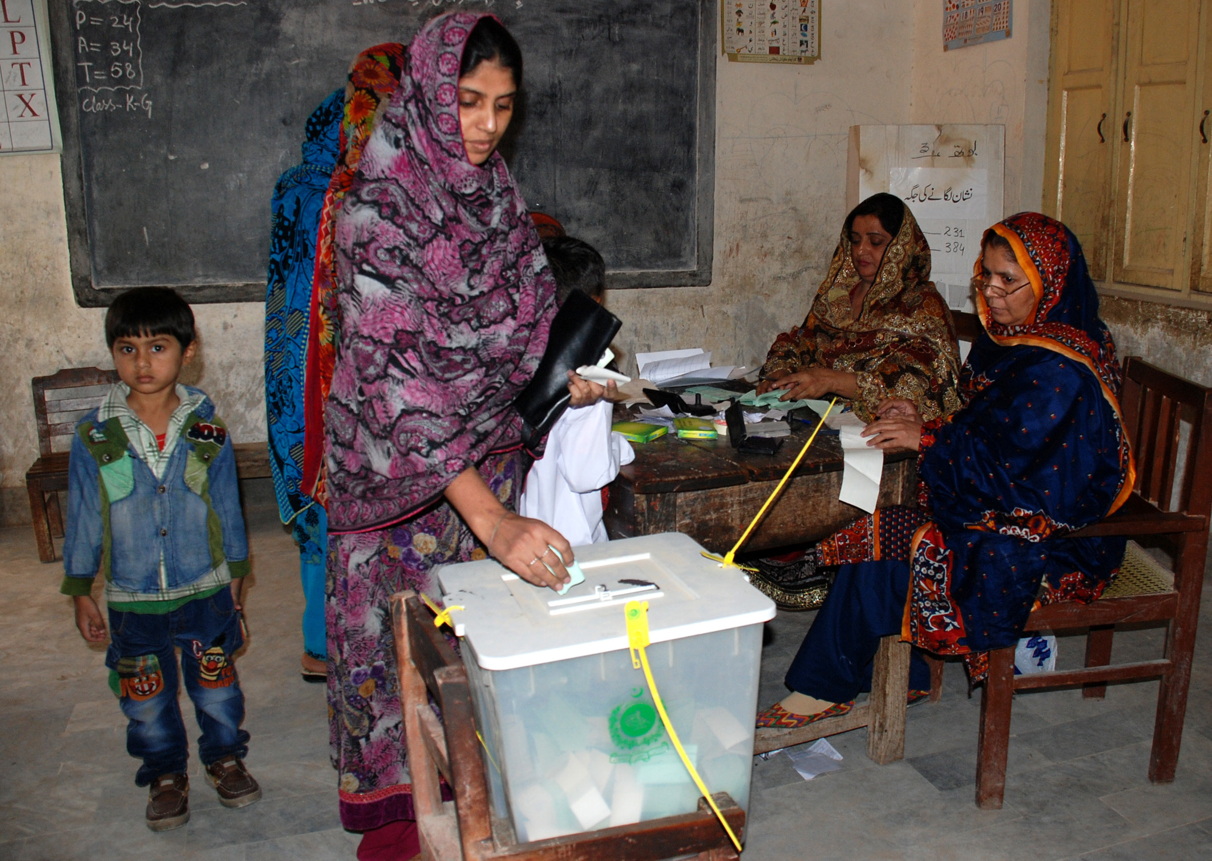 a woman is casting her vote in lg election in hyderabad on december 17 2015 photo shahid ali express