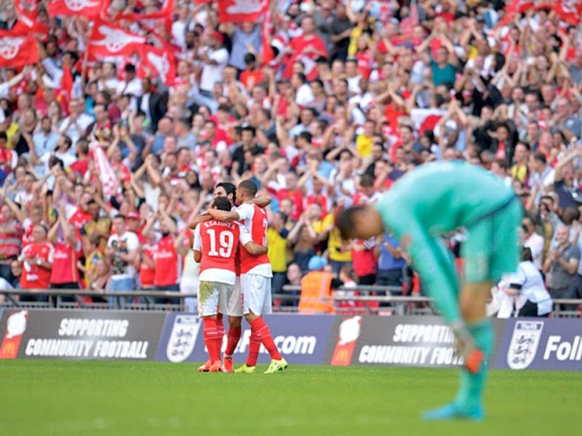 arsenal s win in the community shield was wenger s first over mourinho but the portuguese is no longer in charge of chelsea photo afp arsenal s win in the community shield was wenger s first over mourinho but the portuguese is no longer in charge of chelsea photo afp
