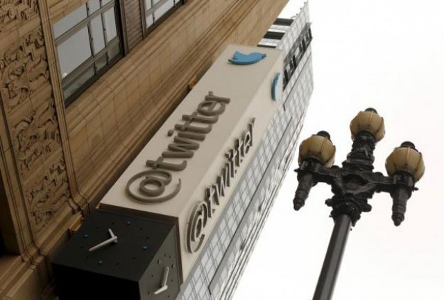 the twitter logo is shown at its corporate headquarters in san francisco california april 28 2015 photo reuters the twitter logo is shown at its corporate headquarters in san francisco california april 28 2015 photo reuters