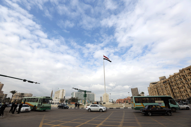 a general view of tahrir square during the fifth anniversary of the uprising that ended 30 year reign of hosni mubarak in cairo egypt on january 25 2016 photo reuters