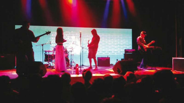 the five member band took centre stage in the presence of a select coterie of music enthusiasts photo publicity the five member band took centre stage in the presence of a select coterie of music enthusiasts photo publicity