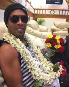 brazilian footballer ronaldinho escapes fatal injury in india