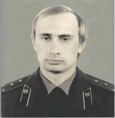 a young vladimir putin in his kgb uniform a young vladimir putin in his kgb uniform