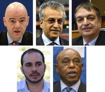 fifa confirms final five for presidential vote