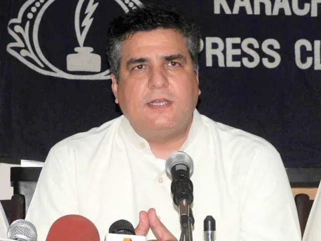 daniyal aziz accuses pti of getting millions of dollars foreign funds photo express daniyal aziz accuses pti of getting millions of dollars foreign funds photo express