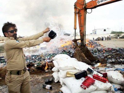 world customs day large cache of alcohol drugs destroyed world customs day large cache of alcohol drugs destroyed