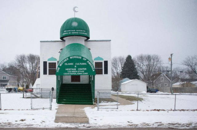 the mother mosque of america the oldest mosque in the united states is seen in cedar rapids iowa january 24 2016 photo afp the mother mosque of america the oldest mosque in the united states is seen in cedar rapids iowa january 24 2016 photo afp