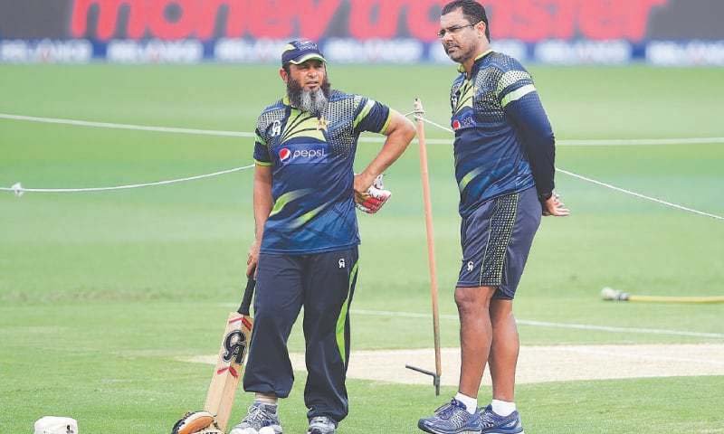 waqar and his back room staff are reportedly unhappy with the players inability to execute their strategies in the batting and bowling departments photo file