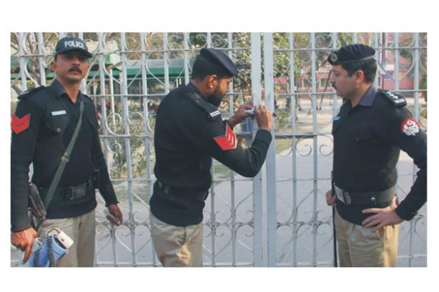 dco zahid saleem gondal directed the education edo to submit a fresh security audit report of all schools photo express dco zahid saleem gondal directed the education edo to submit a fresh security audit report of all schools photo express