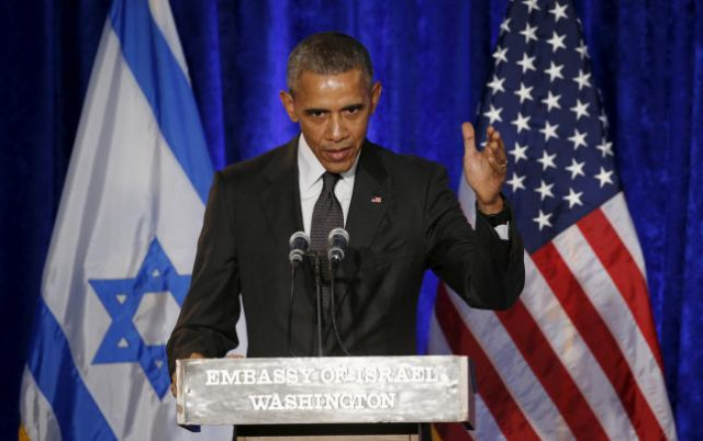 us president barack obama speaks at the righteous among the nations award ceremony organised for the first time in the us by yad vashem at the embassy of israel in washington january 27 2016 photo reuters