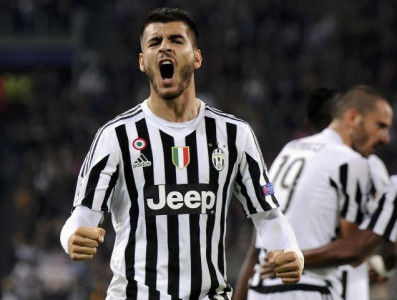 morata hits brace as juve rout inter in cup semi first leg morata hits brace as juve rout inter in cup semi first leg