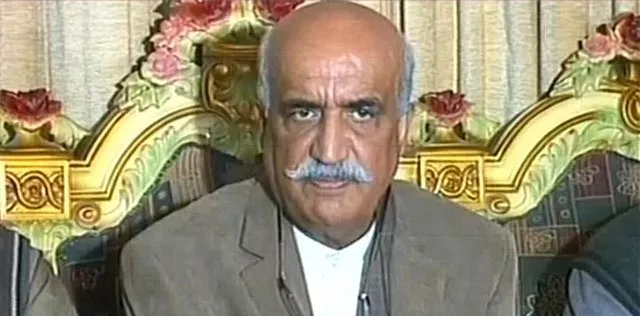 express news screen grab of khurshid shah 039 s press conference express news screen grab of khurshid shah 039 s press conference