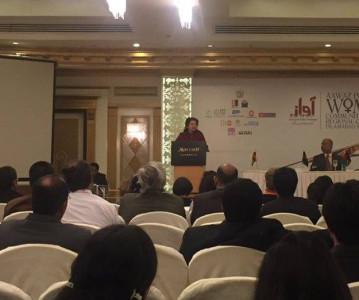 pre saarc conference economic liberation vital for women empowerment