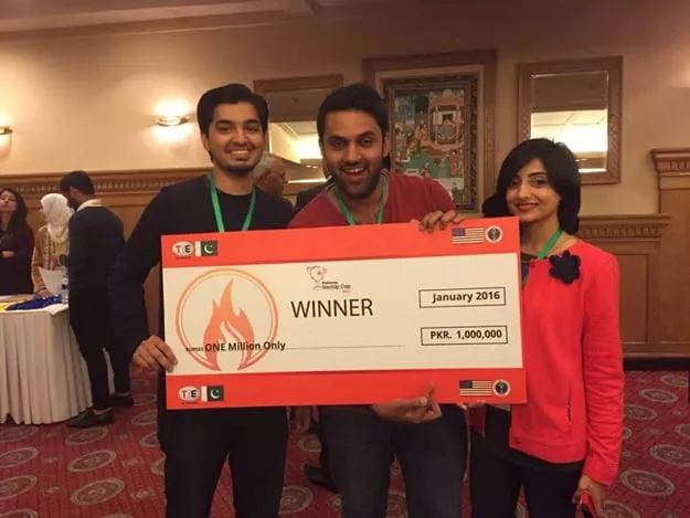 the winning start up patari received rs1 000 000 as prize money while the two runners up photo facebook com patarimusic the winning start up patari received rs1 000 000 as prize money while the two runners up photo facebook com patarimusic