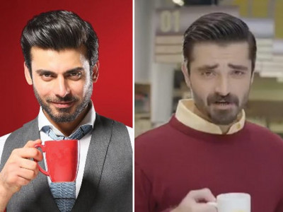 hamza ali abbasi tea ses fawad khan in this new tvc hamza ali abbasi tea ses fawad khan in this new tvc