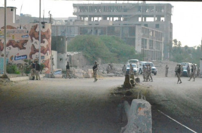 rangers check post attacked in nazimabad rangers check post attacked in nazimabad
