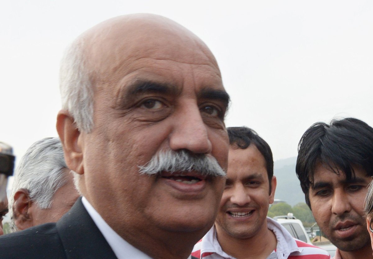 khursheed shah photo afp