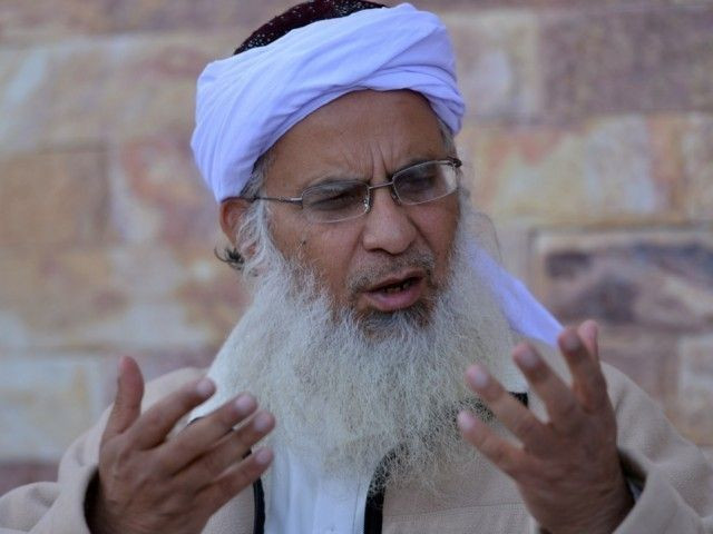 file photo of maulana abdul aziz photo afp file photo of maulana abdul aziz photo afp