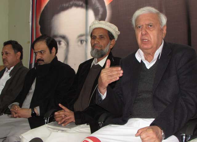 the qwp chief added the bku attack would not have taken place had the government implemented nap in view of the law and order situation in khyber pakhtunkhwa photo express the qwp chief added the bku attack would not have taken place had the government implemented nap in view of the law and order situation in khyber pakhtunkhwa photo express