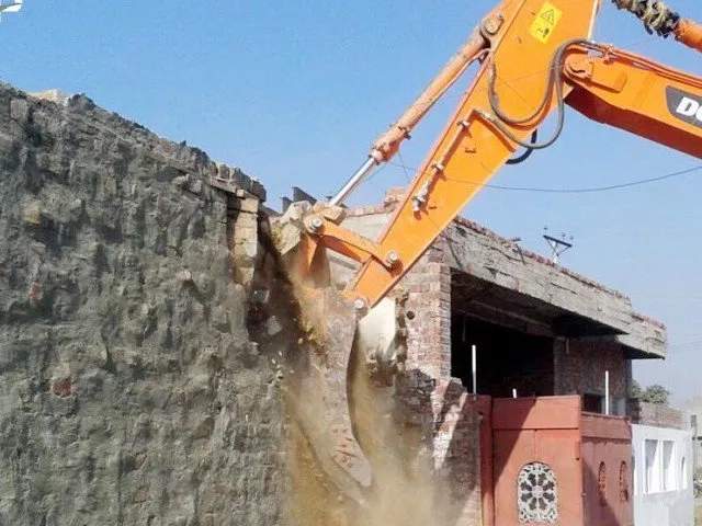 boundary walls being constructed to save land from future encroachment photo inp boundary walls being constructed to save land from future encroachment photo inp