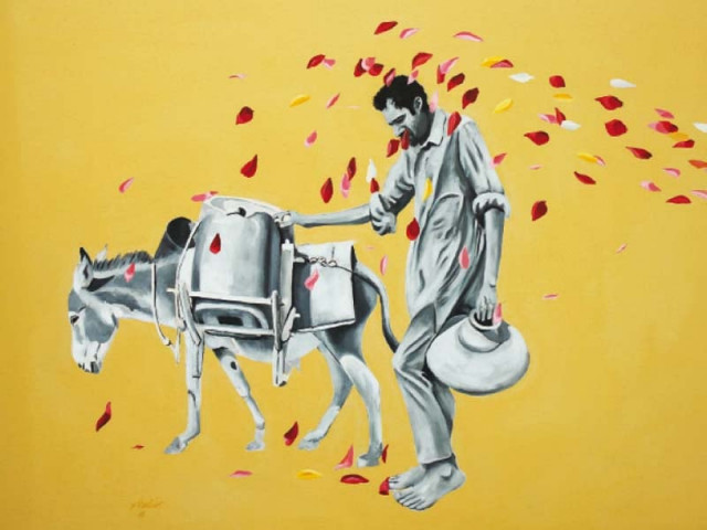 shabir baloch and hussain jamil s works are being displayed at full circle gallery till feb 15 photos courtesy full circle gallery shabir baloch and hussain jamil s works are being displayed at full circle gallery till feb 15 photos courtesy full circle gallery